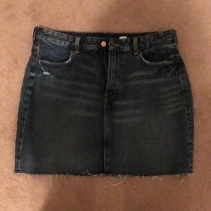 Denim skirt